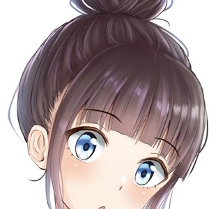 可愛い女の子のアイコンを描きます！