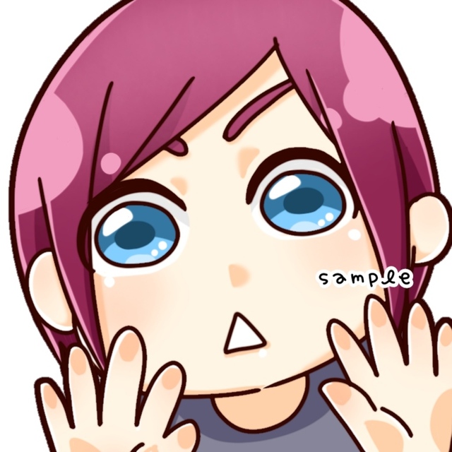 SNSアイコン制作(デフォルメ)