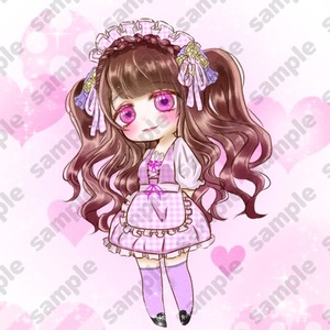 デフォルメキャラクターアイコン