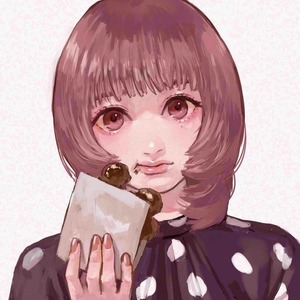 厚塗りでSNS用アイコンお描きします！