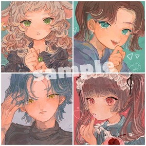 SNS用の厚塗りアイコンお描きします