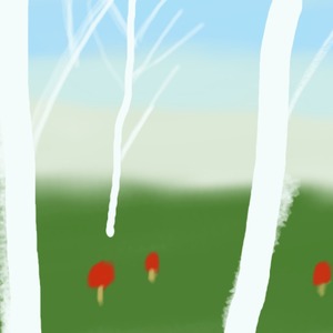 林の中に卵茸みーつけた！