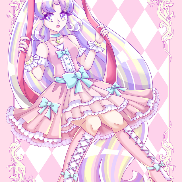 可愛い系のイラスト描きます！