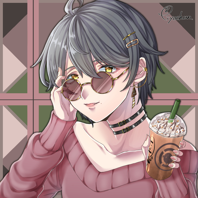 SNSアイコン描きます。