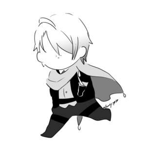 おもち全身SNSアイコン（デフォルメ）