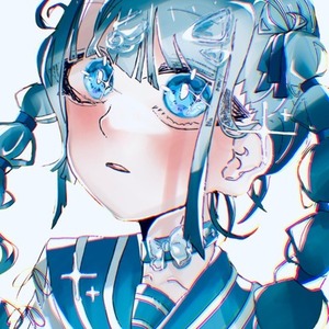 透明感のあるイラストを描きます！