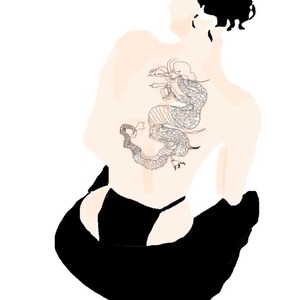 湿っぽイラスト