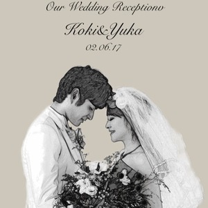 ウェルカムボード作成します