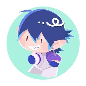 主線なしデフォルメイラスト