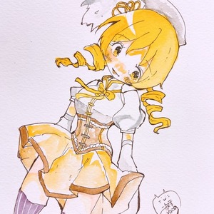 アナログ手描き原画水彩イラスト描きます