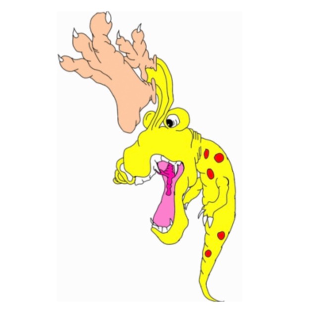 完全オリジナル。インパクト大のイラスト