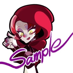 【※サンプル用価格】カートゥーン風デフォルメ【アイコン/グッズ】