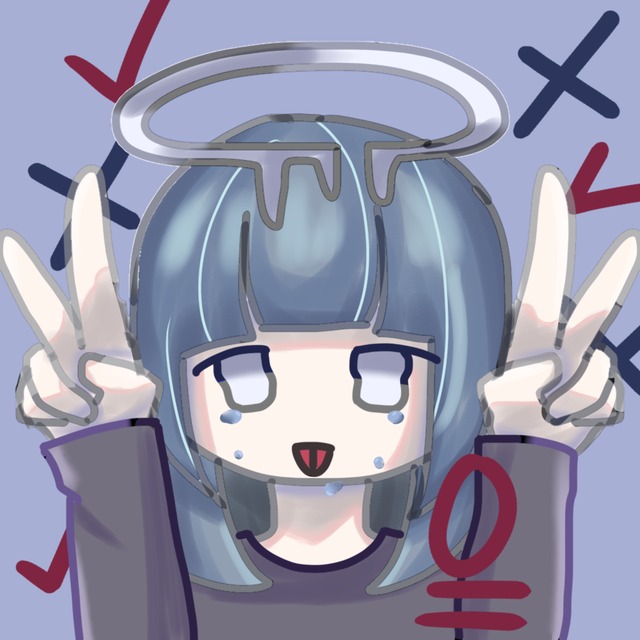 SNS用のアイコン描きます！