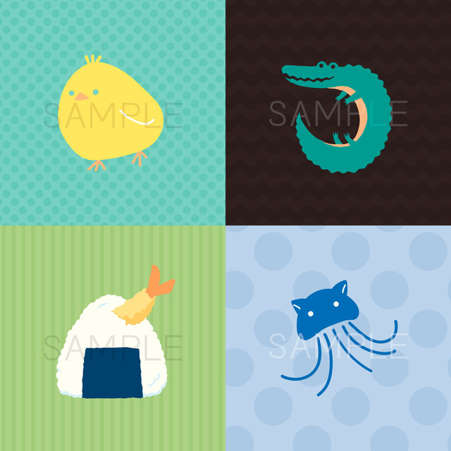 SNSアイコン《シンプル》