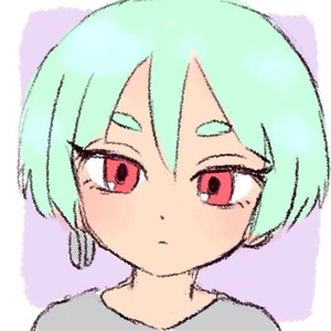 Twitter(x)等SNS用アイコン(女の子キャラクター)を描きます。