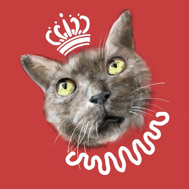 リアルな猫のSNSアイコン