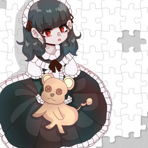 女の子のSNSアイコン描きます