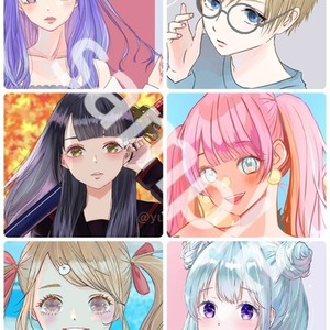 SNSアイコンなどのイラスト制作承ります