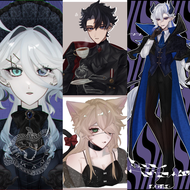 【一枚絵,立ち絵,アイコン等お描きします】