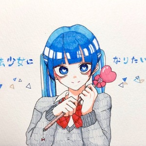 アナログ ボールペン絵でのSNSアイコン