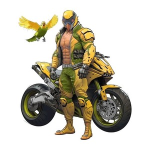 厚塗りキャラクターの制作