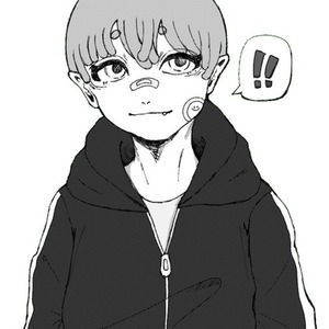 【最短1日】【白黒】【アイコン】【一枚絵】