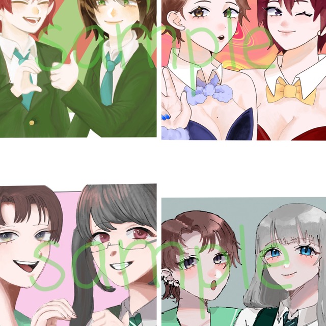 SNSアイコン イラストオーダー