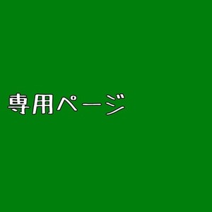 はむすた様専用ページ