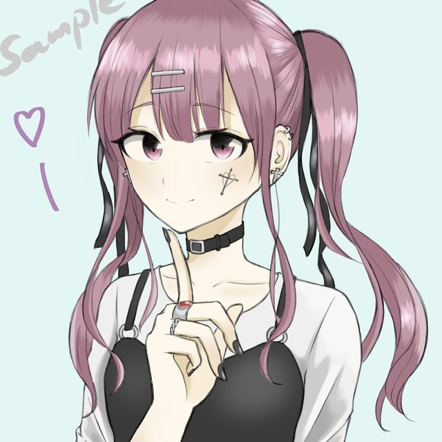 アイコン用デジタルイラスト