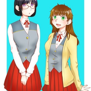 女の子キャラのSNSアイコン制作