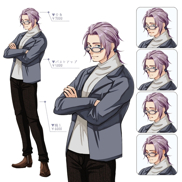 立ち絵お描きします