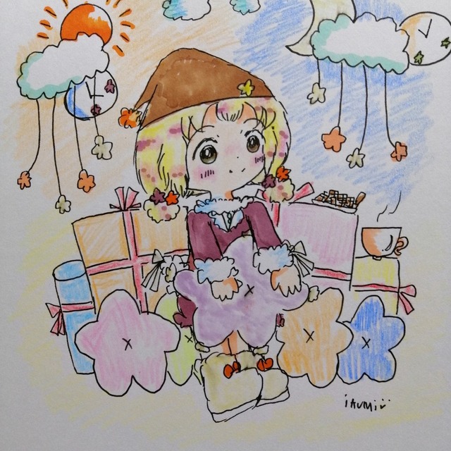 ふわあまSNSアイコン描きます