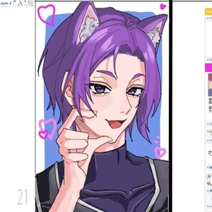 アイコンやイラスト制作受け付けてます。