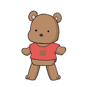 ［アイコンお描きします］ワンアイテム付きデフォルメ動物。