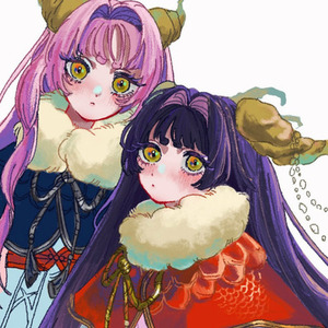 SNS向けアイコンイラスト