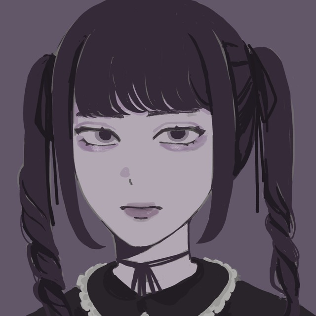 ゆる厚塗りSNS用アイコン