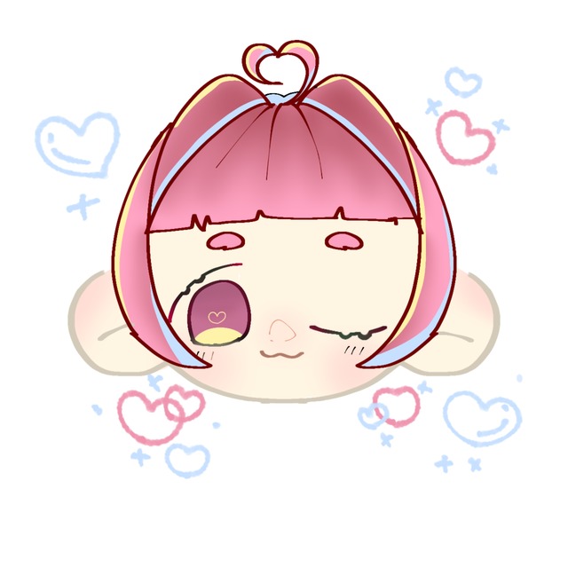 ふわもちアイコン【生首】