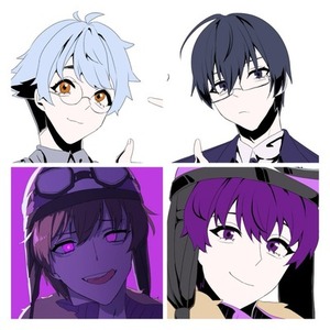 シンプルなタッチ、シンプルな絵柄でクールなアイコン