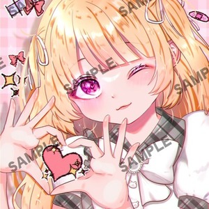 キラキラ可愛い女の子アイコン