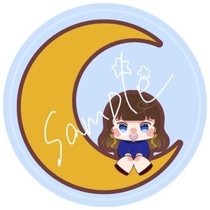 SNSアイコンサイズのデフォルメイラスト