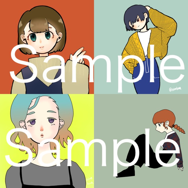 SNSアイコン描きます