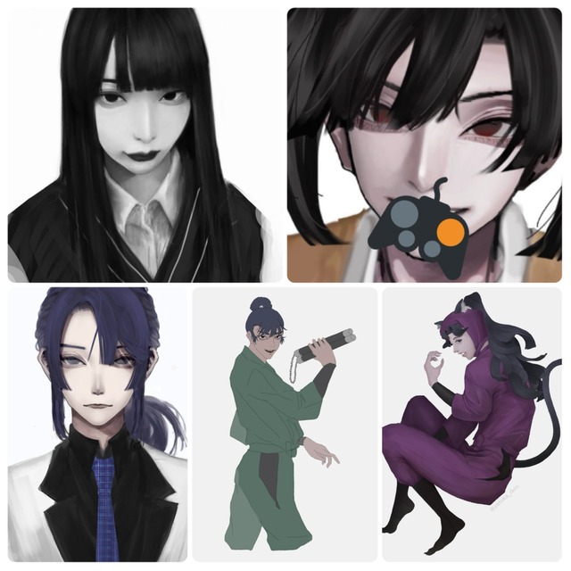 キャラクター全般 リアルな2次元混じりの絵を描きます