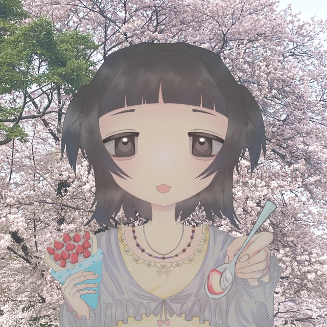 アイコン女の子作成