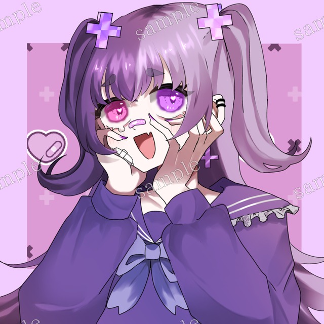 SNS用アイコンイラスト作成します！