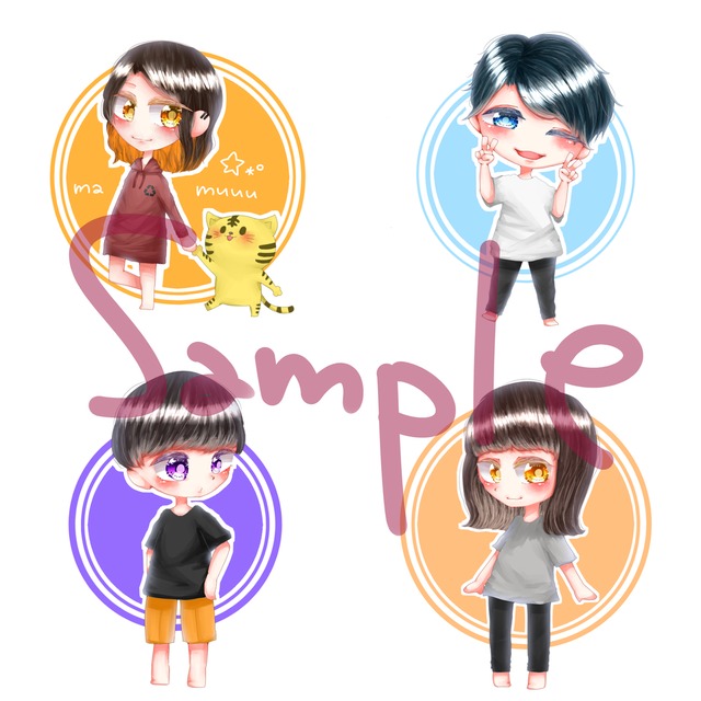 かわいいデフォルメアイコンです！