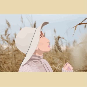 あなたの写真をシンプル＆フラットなイラストにします！