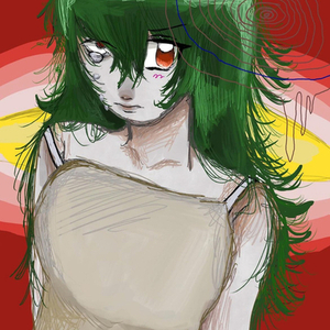 一枚絵(上半身〜全身)