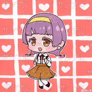 全年齢向けアナログイラスト制作(正方形)