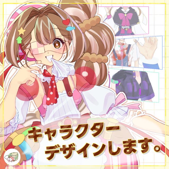 Kawaii💘キャラクターデザインします