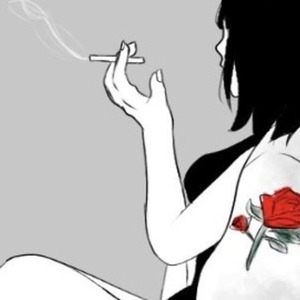 SNSイラスト モノクロ